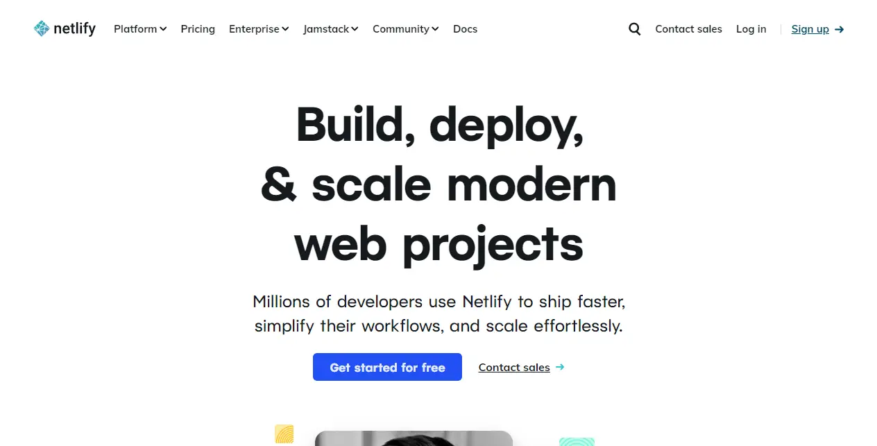 Netlify: Build, deploy, &amp; scale modern web projects